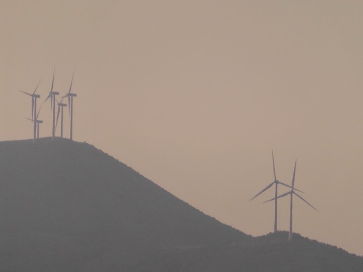 Eoliennes Golfe Patras